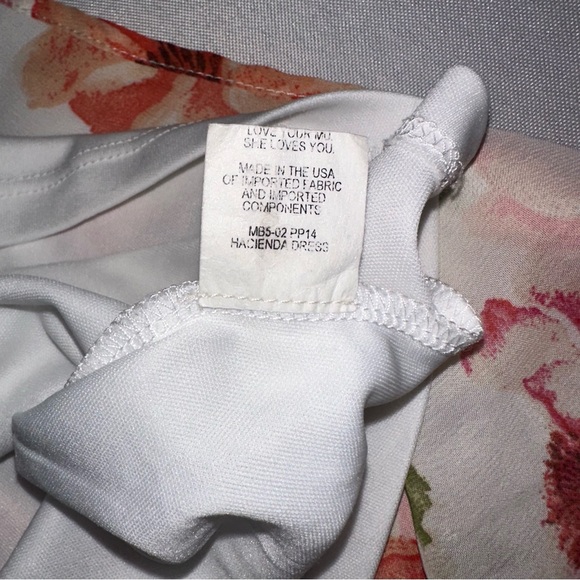 Show Me Your MuMu • Hacienda Maxi Dress Floral Pink Coral Tropical Size Small - Picture 12 of 16